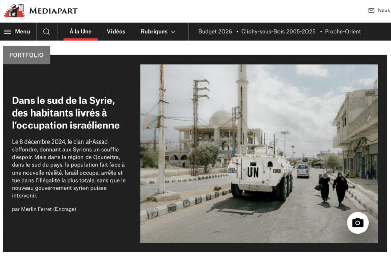 Syrie, L’occupation israélienne de Qouneitra